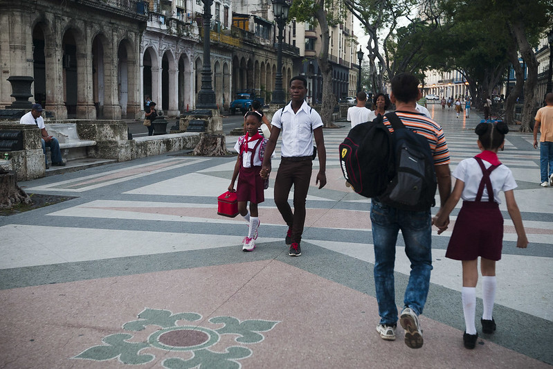 Estudiantes cubanos 