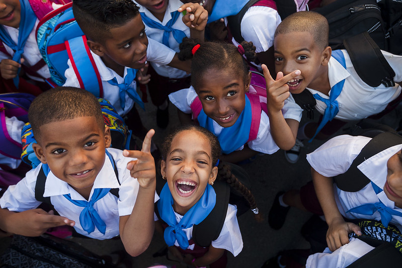 Estudiantes cubanos 