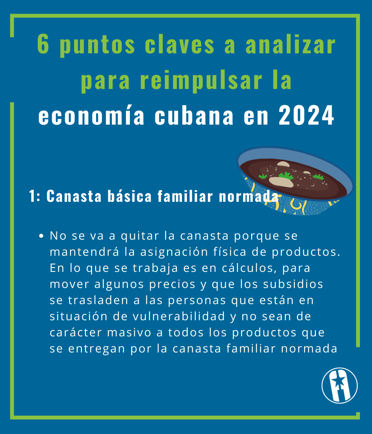 6 puntos claves a analizar para reimpulsar la economía cubana en 2024