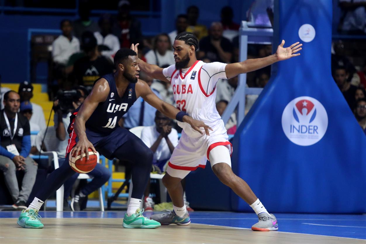 Cuba Vs EU baloncesto 