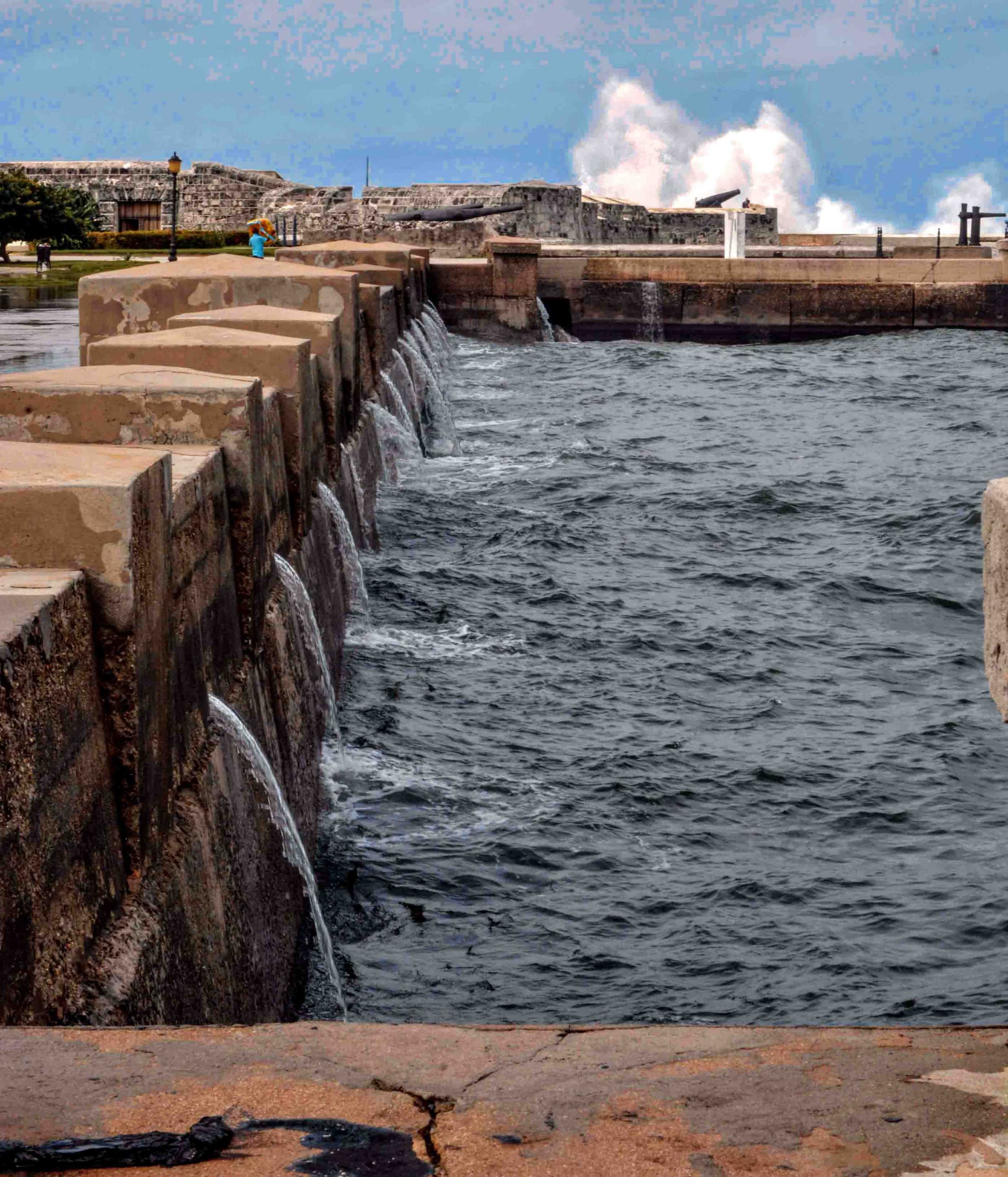 Inundaciones y afectaciones en Cuba por las fuertes lluvias.
