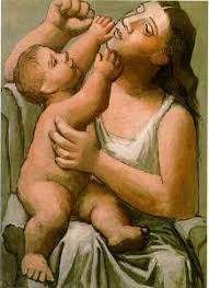 Madre e hijo, de Pablo Picasso.