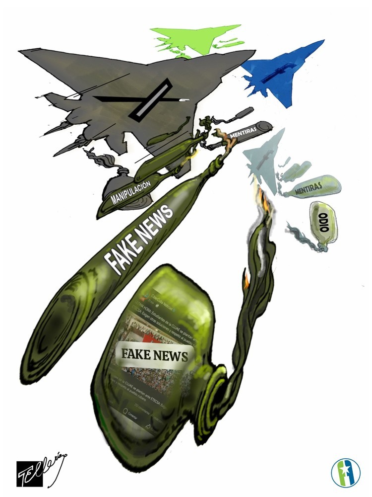 Bombardeo de mentiras