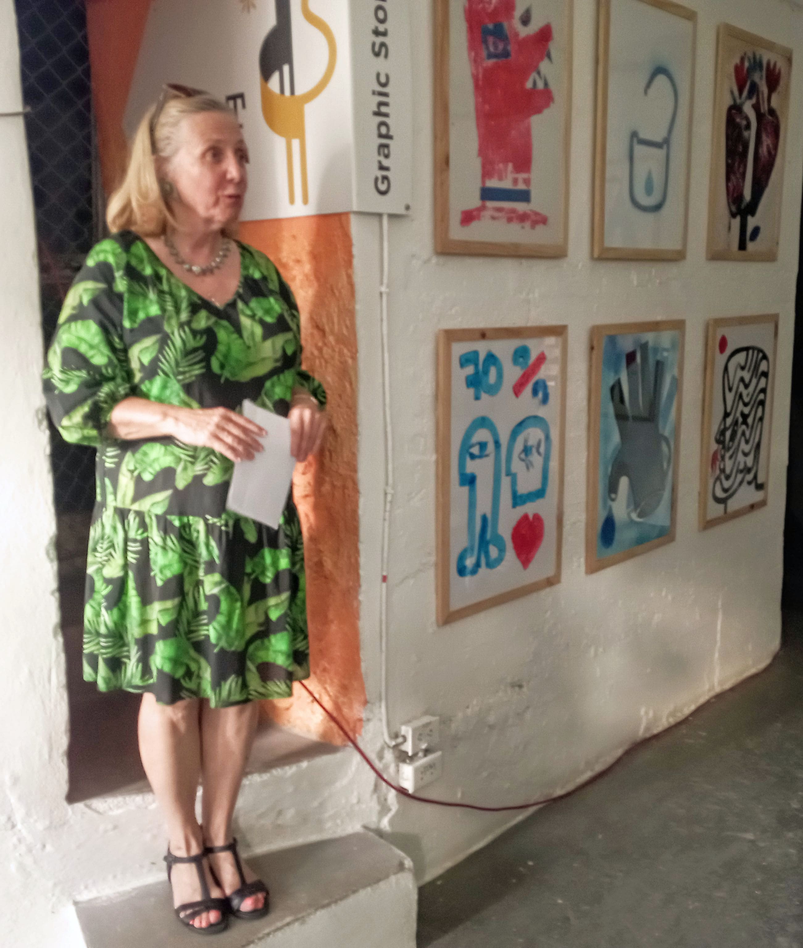 Exposición de diseño gráfico en FAC