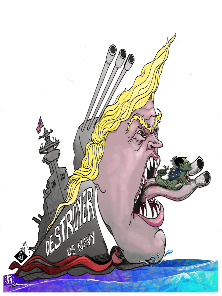 Destructores en el Caribe