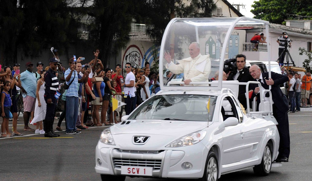 Primera visita del Papa Francisco a Cuba 