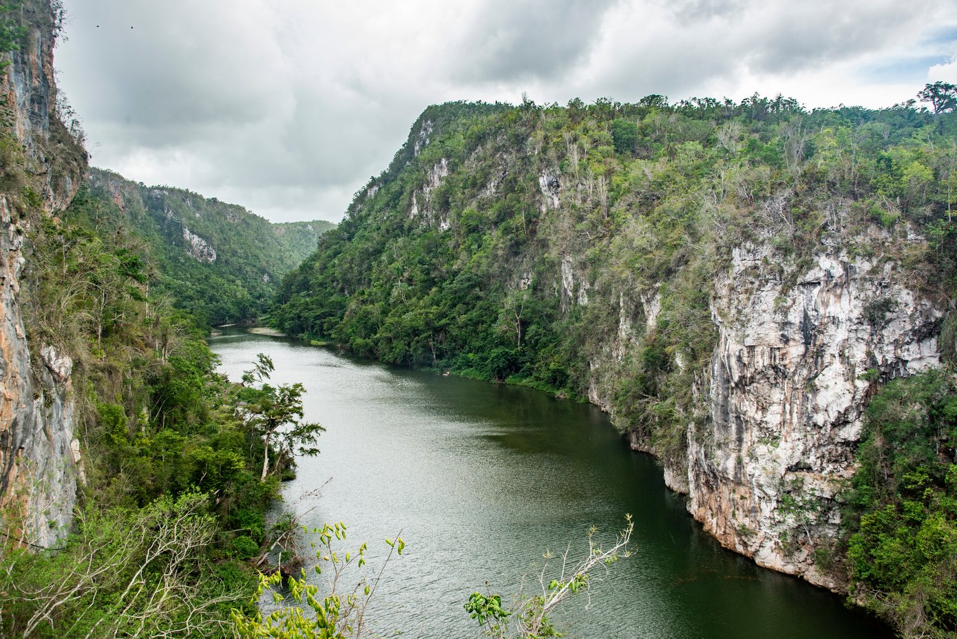 Cañón del Yumurí desde lo alto