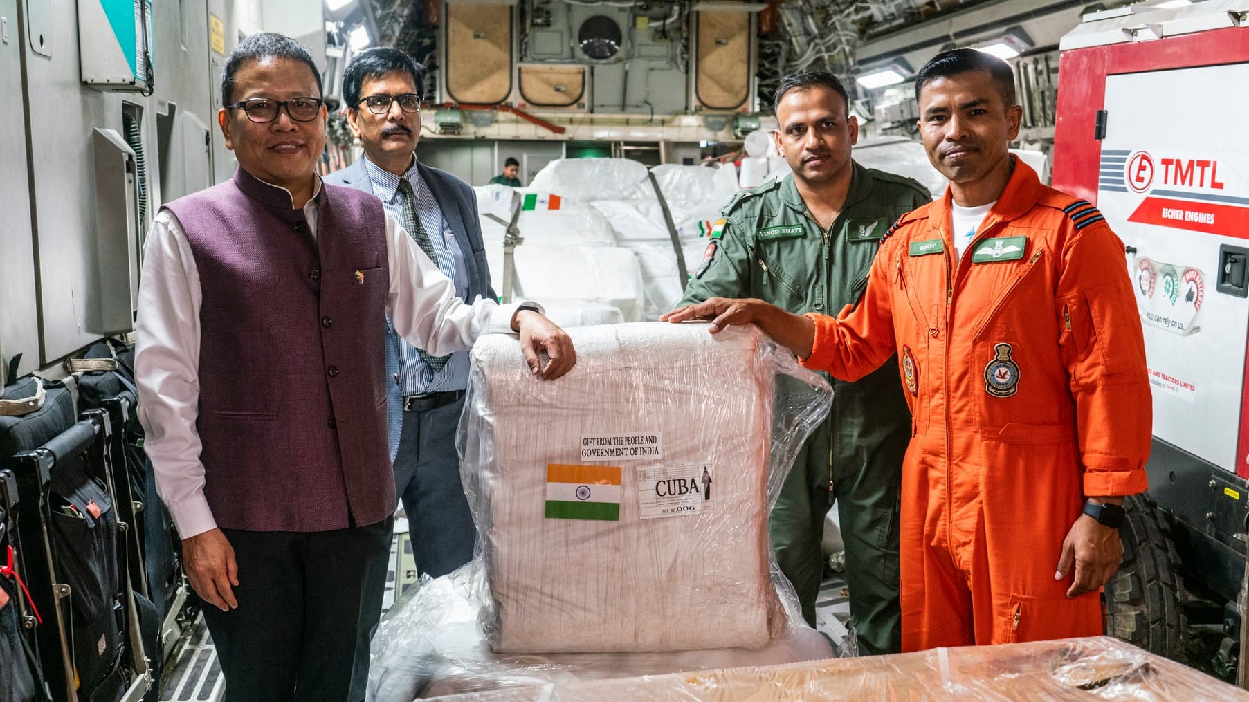 Desde la tierra de Gandhi, la esperanza.