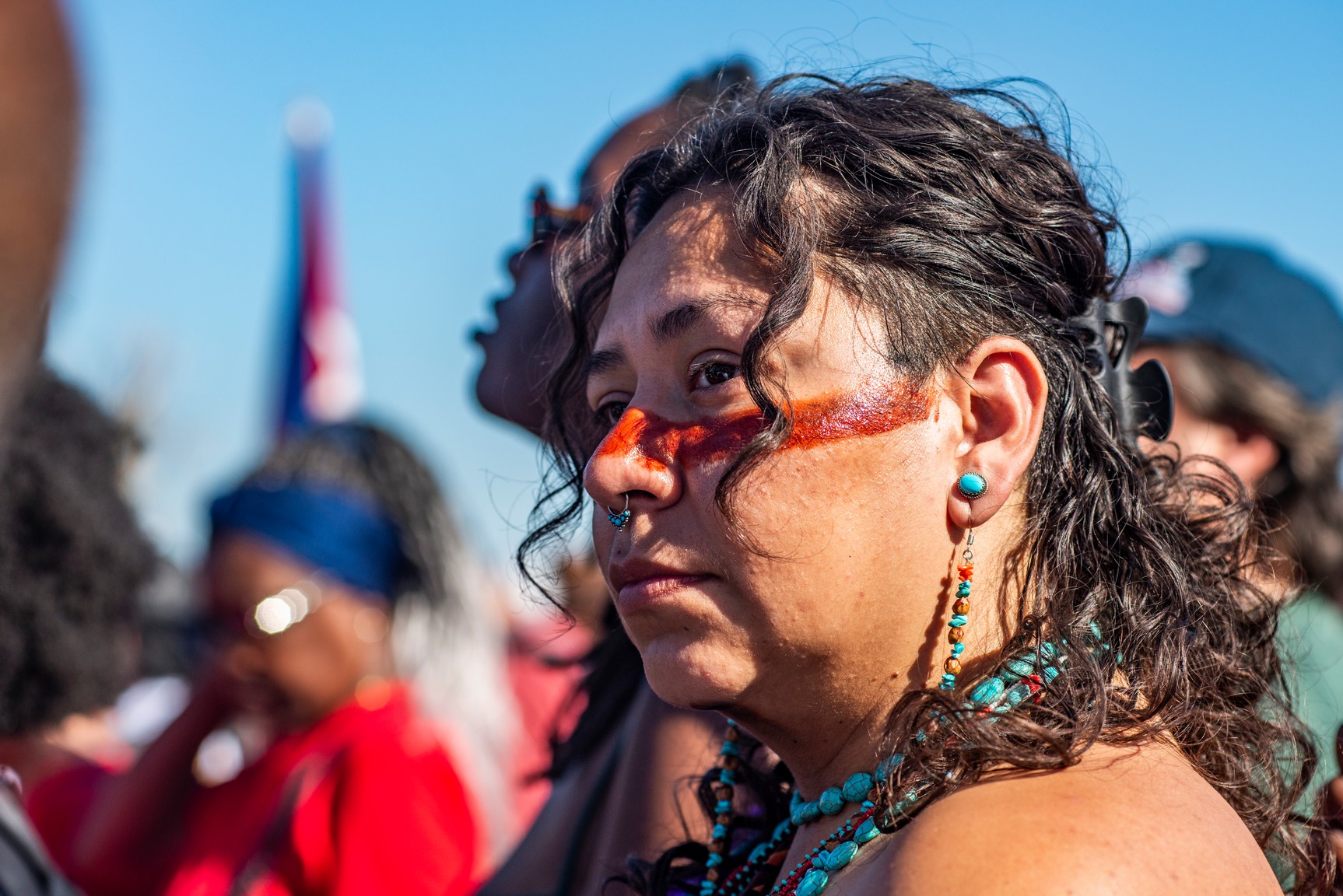 Concentración en la Tribuna Antimperialista, La Habana, en respaldo a Venezuela. / Adrián Juan Espinosa 