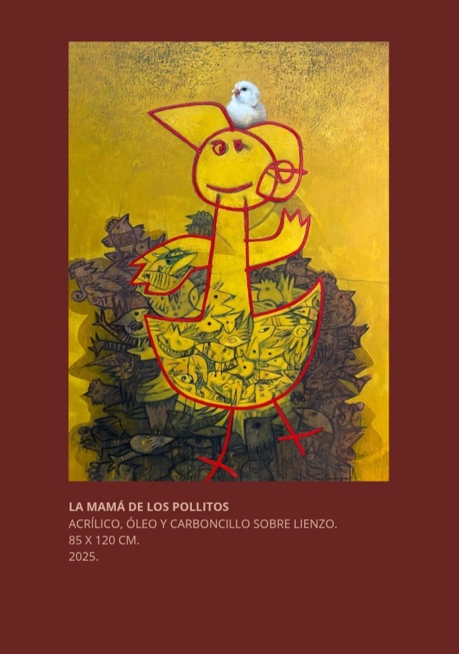 La mamá de los pollitos